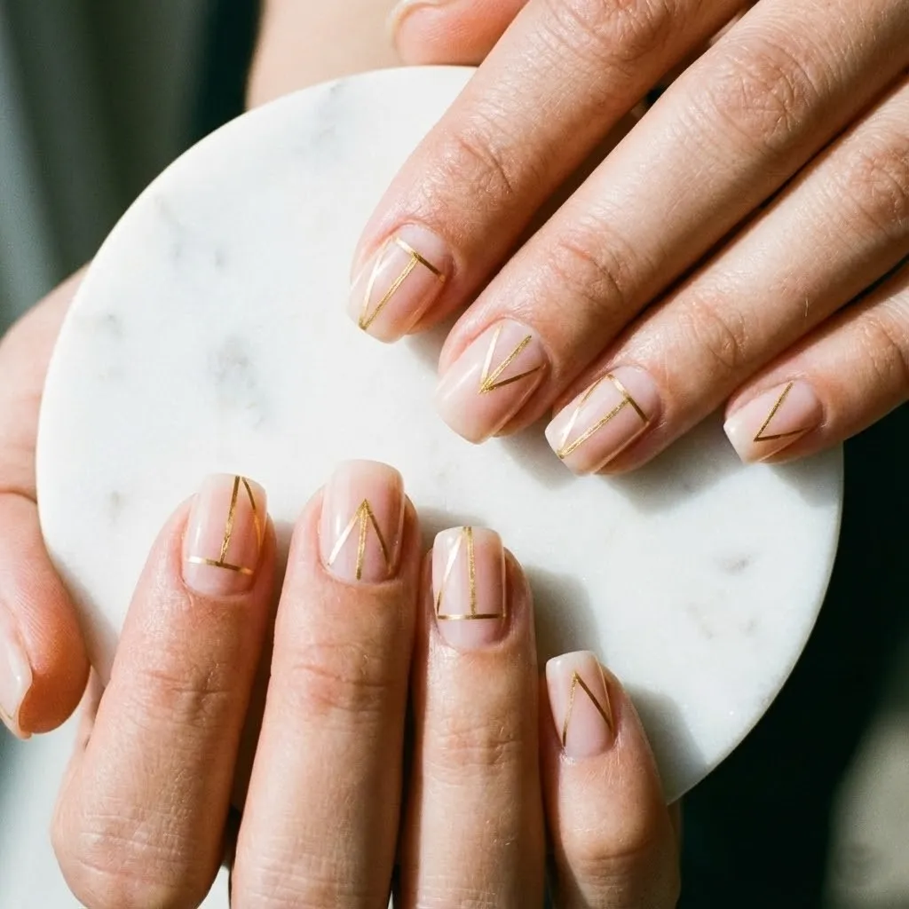 Nail Art Géométrique